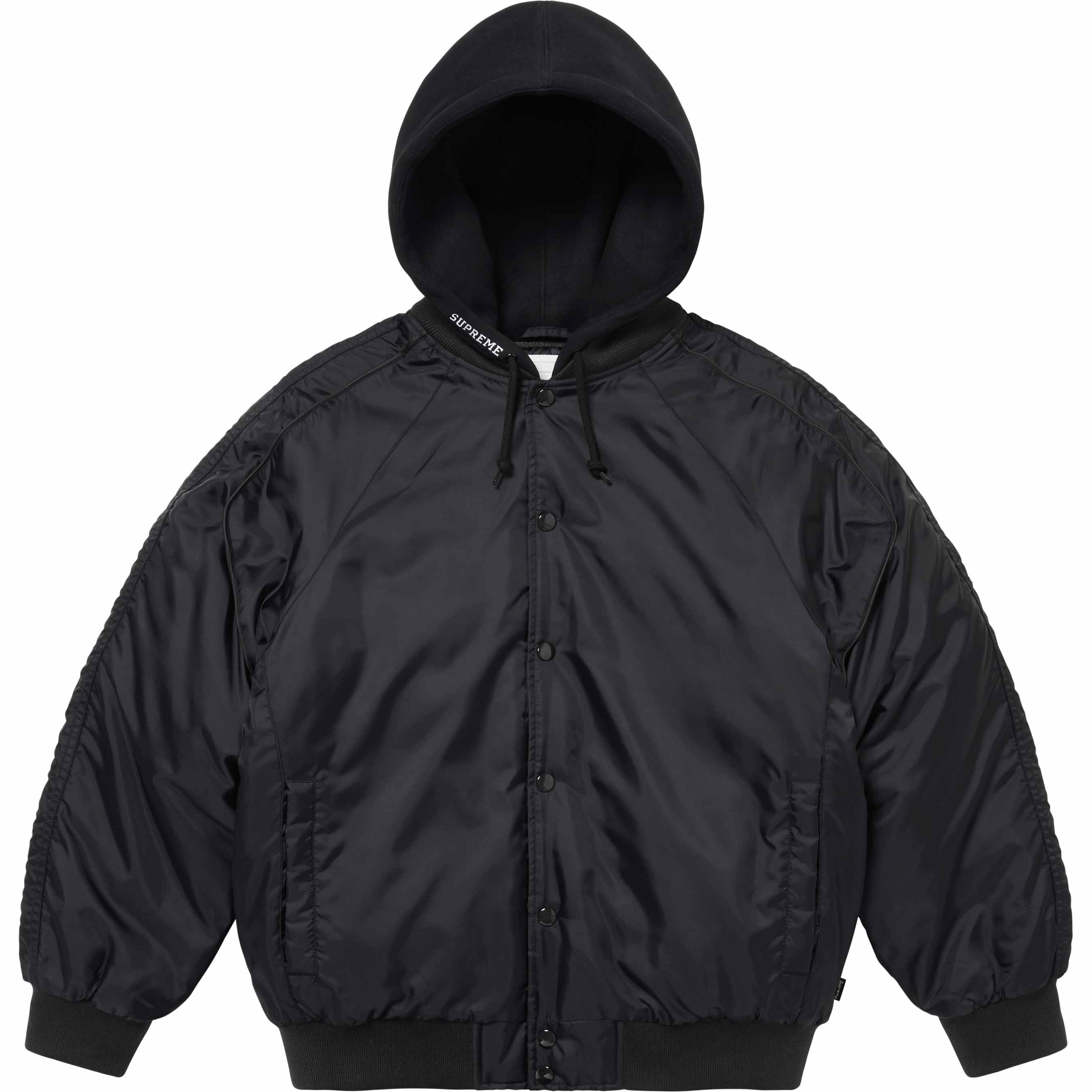 Hooded Stadium Jacket view 18